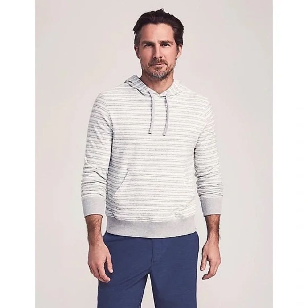 Faherty Men's Island Popover Hoodie